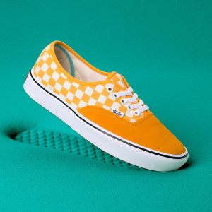 Vans Bayan Spor Ayakkabı ComfyCush Checker Authentic Beyaz Türkiye | 17323-855